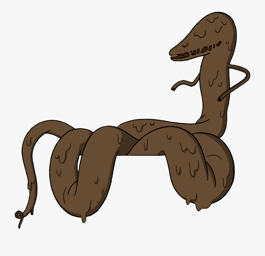 Transparent Brown Snake Clipart - Adventure Time Hunny Bunny, Transparent Clipart