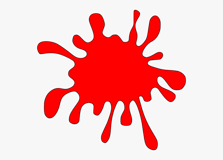 Spot R Clip Art At Clker - Mud Splat Clipart, Transparent Clipart