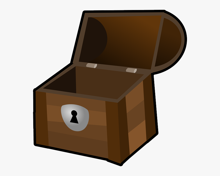 Treasure Chest Clip Art, Transparent Clipart