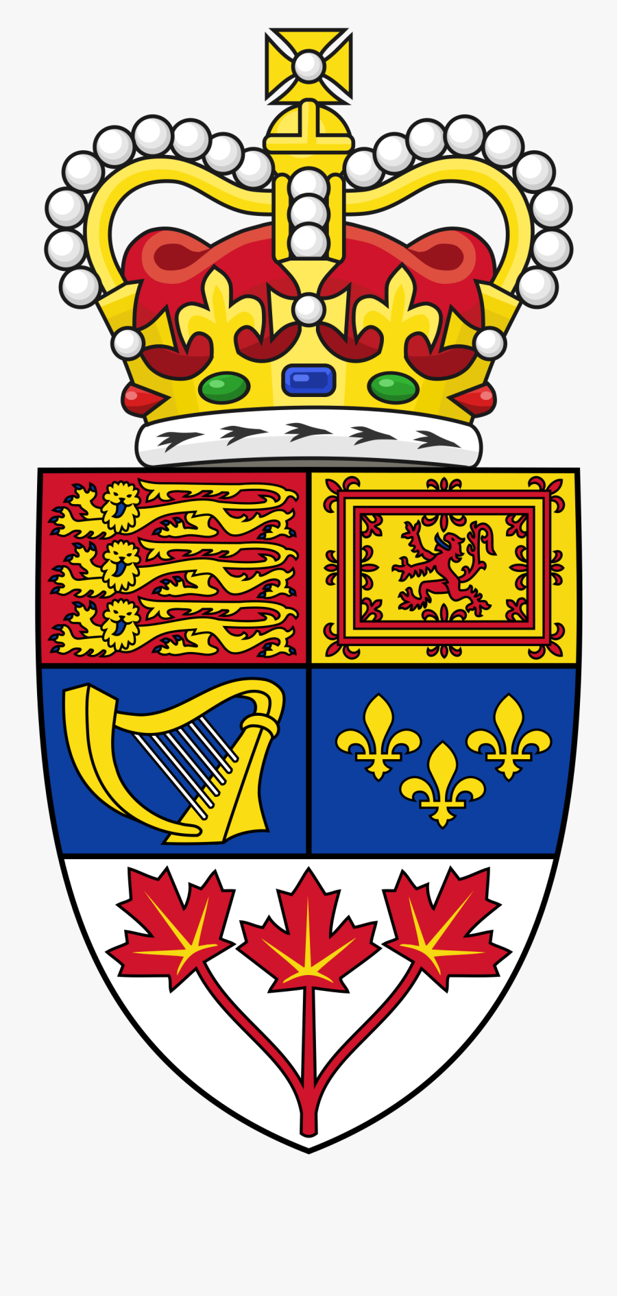 National Emblem Of Canada, Transparent Clipart