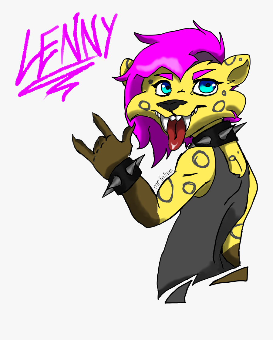 Lenny Half Body - Cartoon, Transparent Clipart