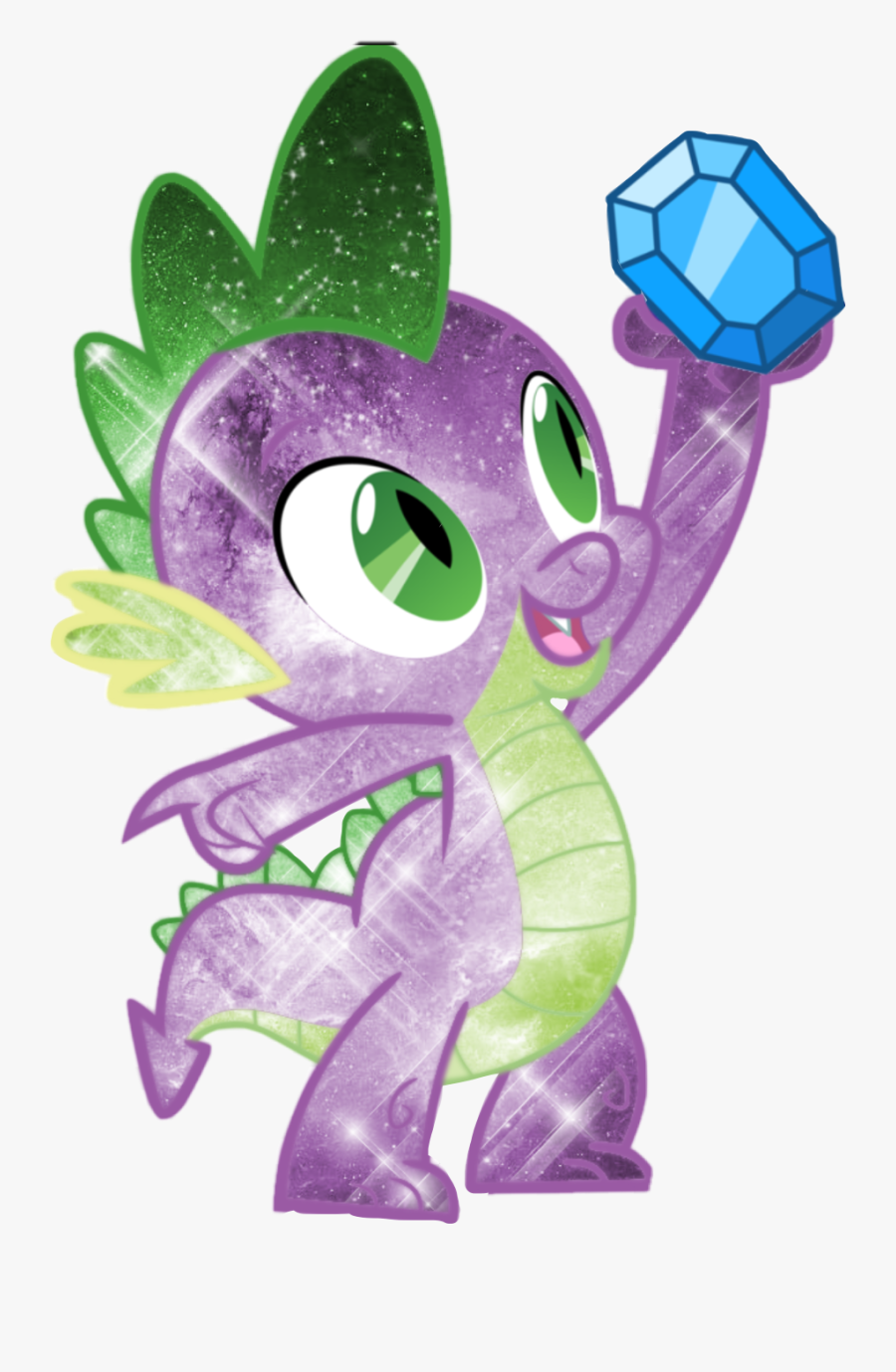 Spike Mlp Freetoedit - My Little Pony My Name, Transparent Clipart