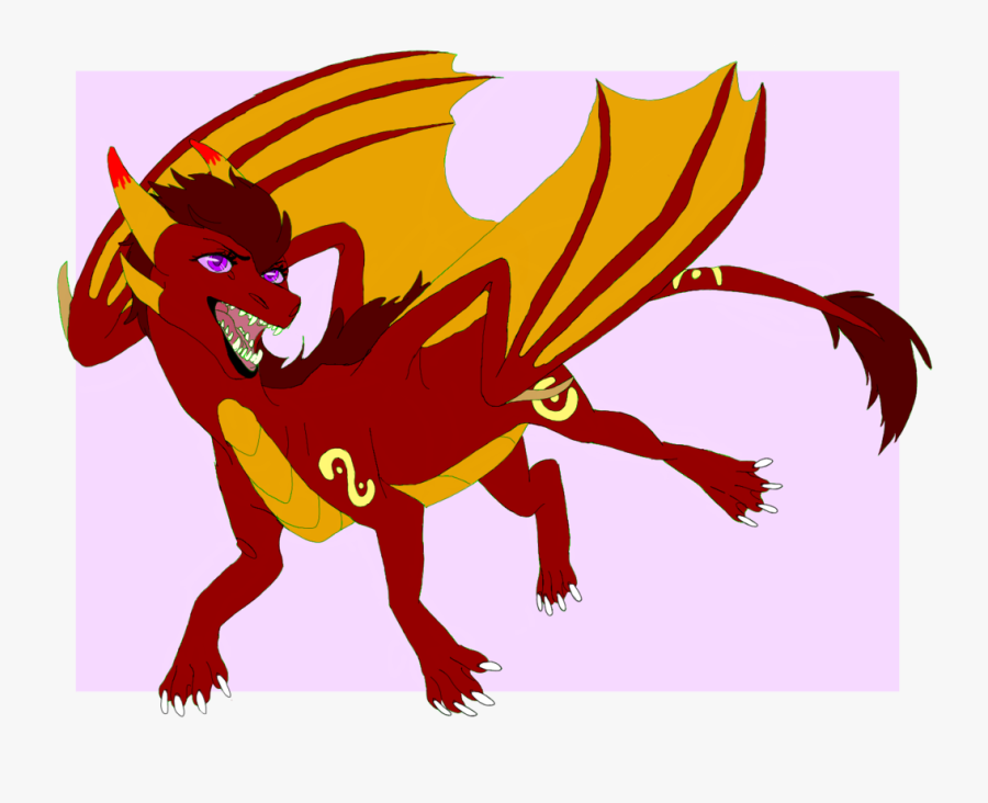 Magma Drawing Fire Dragons Transparent Png Clipart - Cartoon, Transparent Clipart