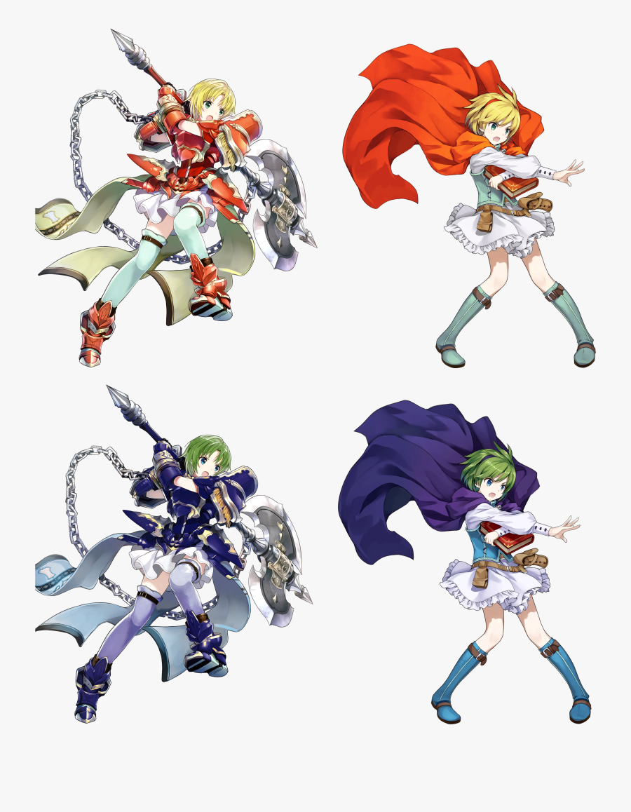 I"ll Do My Best Nino And Amelia Palette Swap - Fire Emblem Heroes Amelia, Transparent Clipart