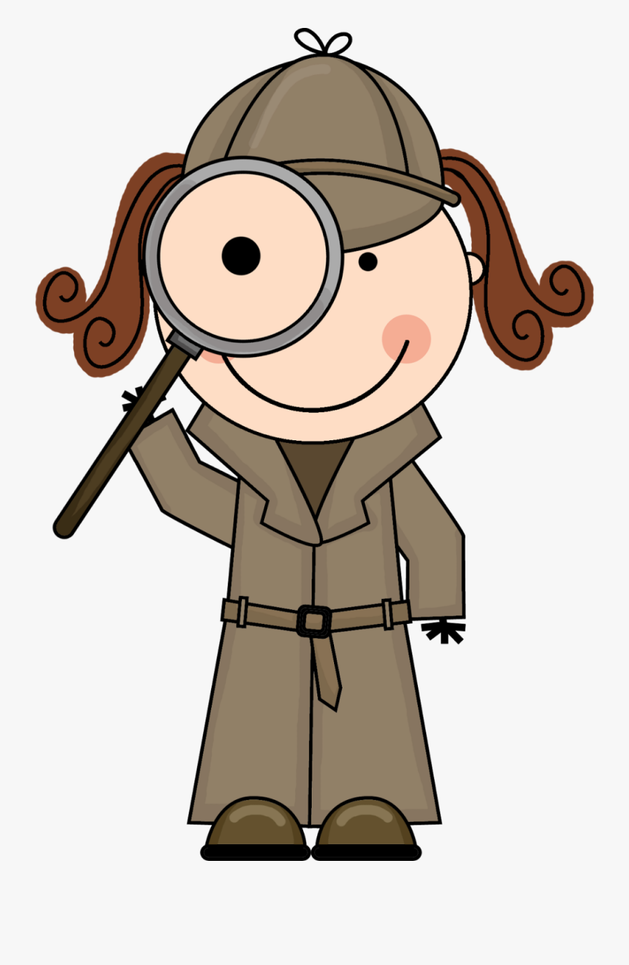 Detective Clipart, Transparent Clipart