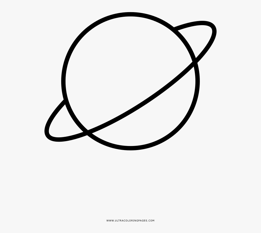 Planet Transprent Png Free - Saturn Planet Transparent Drawing, Transparent Clipart