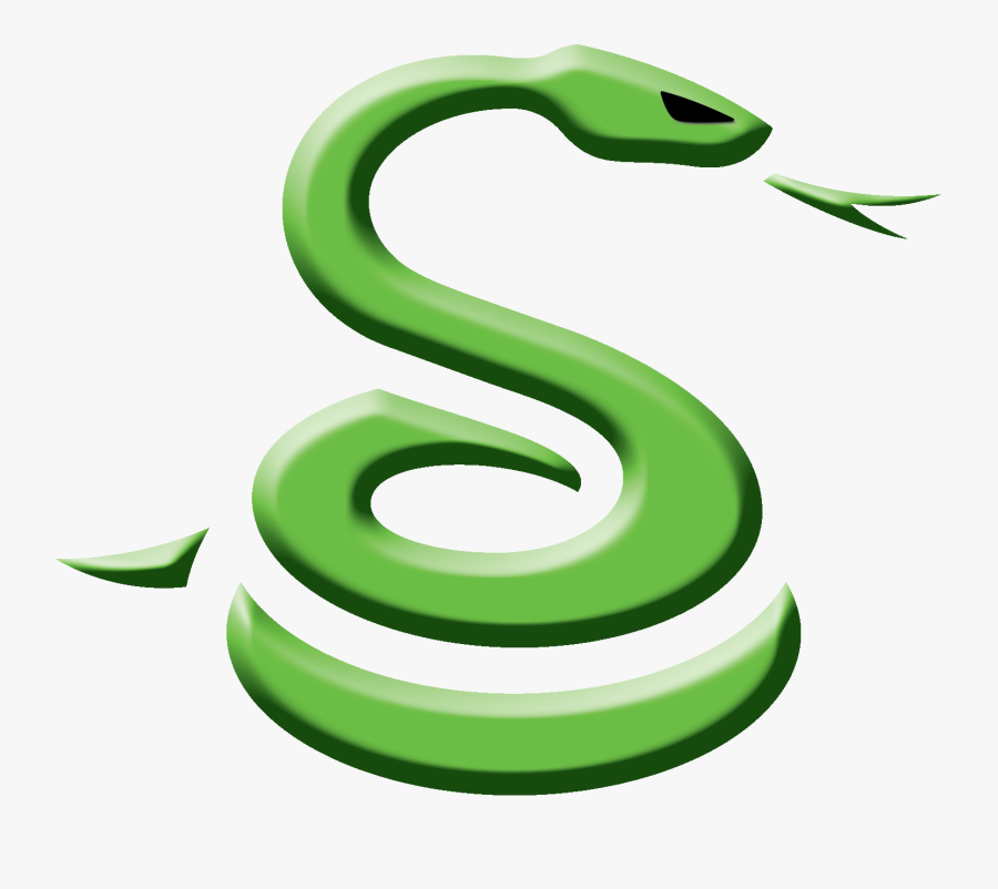 Python Logo Clipart Friendly Snake - Green Snake Logo Png, Transparent Clipart