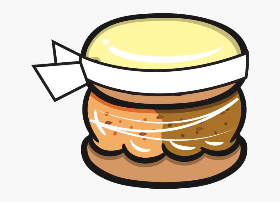 Stuffed Ice Cream Cruff Thai Kwon Dough - Food, Transparent Clipart