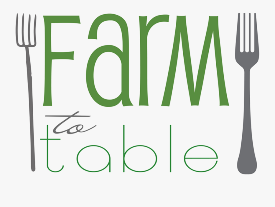 Farm To Table Clipart Farm To Table Logo Fork, Transparent Clipart