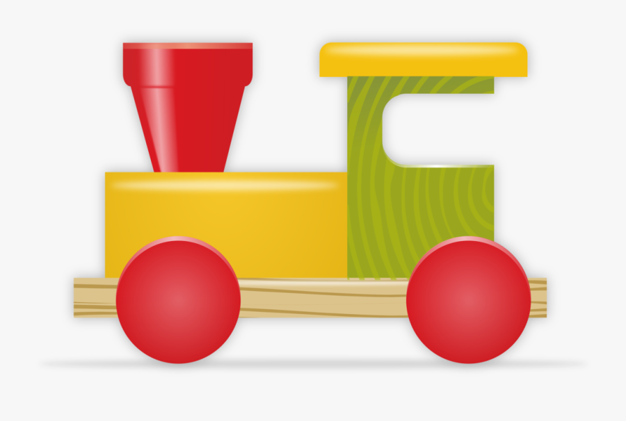 Play,bowling Pin,yellow - Wooden Train Clipart, Transparent Clipart