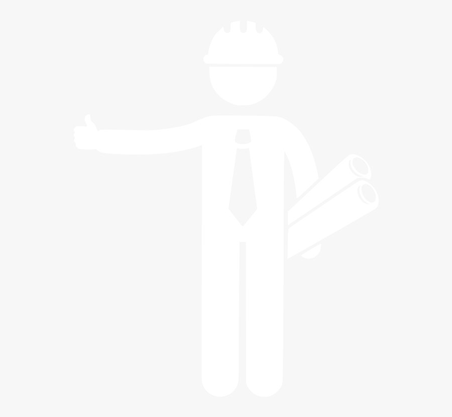 Construction Worker Icon Illustration- - Free Contractor Icon Png, Transparent Clipart