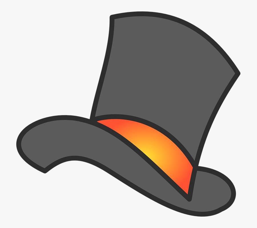Top Hat Cartoon Transparent, Transparent Clipart