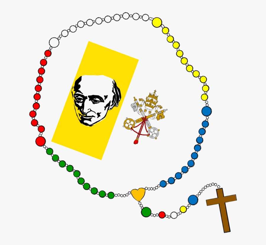 153661155475579027 - 5 Color Missionary Rosary, Transparent Clipart