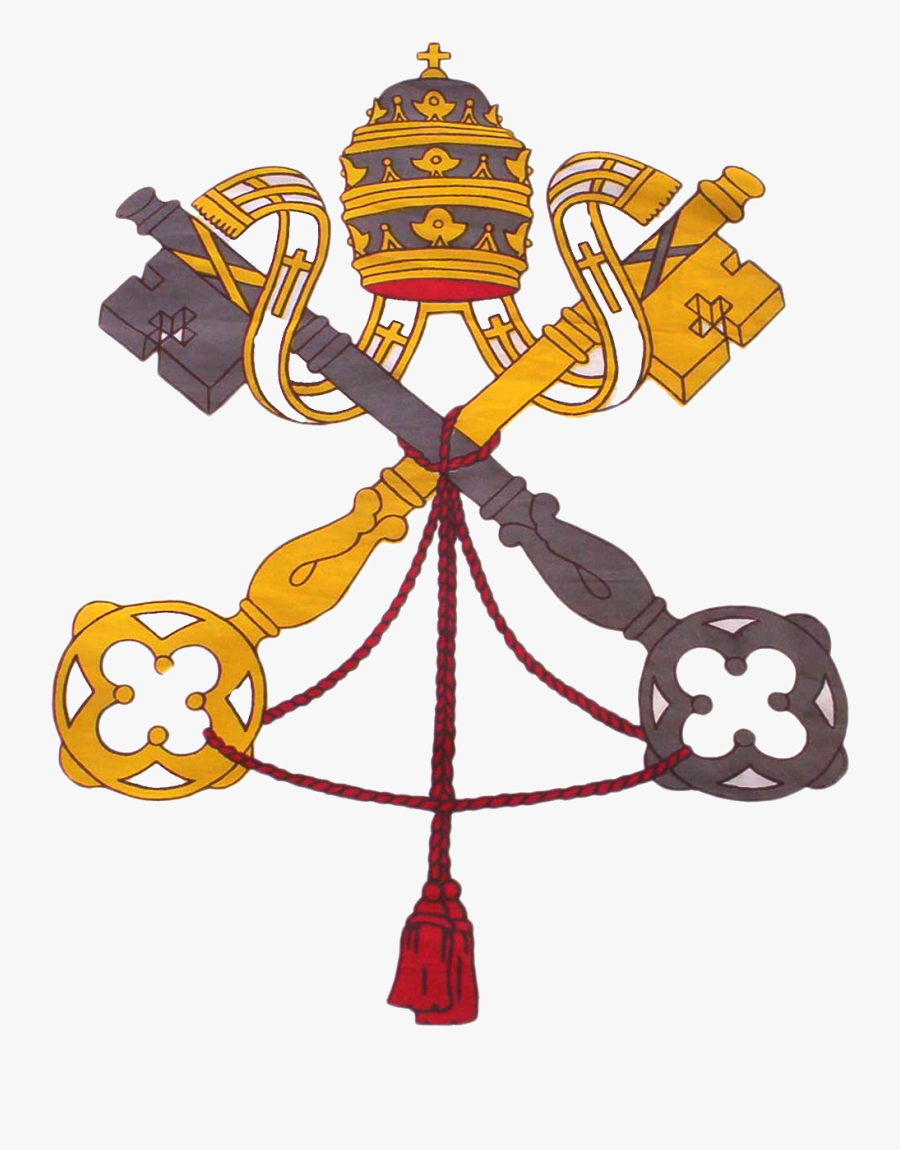 Emblem Of The Popes Vatican Coat Of Arms Png , Free Transparent