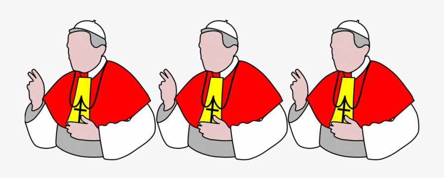 Pope Francis In Colombia - Pope Clip Art, Transparent Clipart