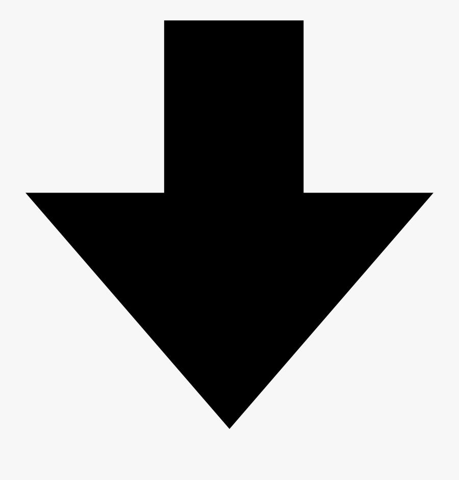 Arrow Pointing Down Clip Art - Down Arrow Clipart, Transparent Clipart