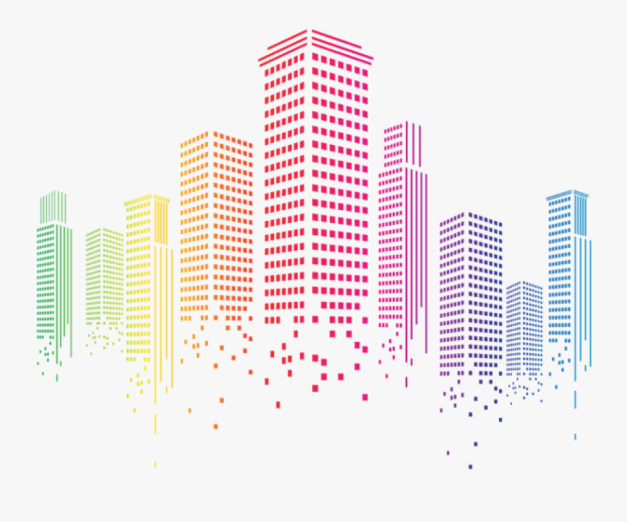 Download Multlored Buildings Decor Clipart Png Photo - Building Images Clipart Png, Transparent Clipart