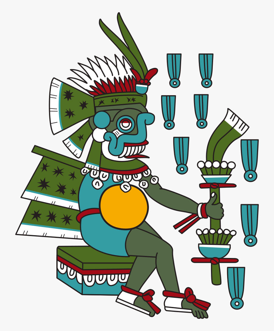 Tlaloc God, Transparent Clipart