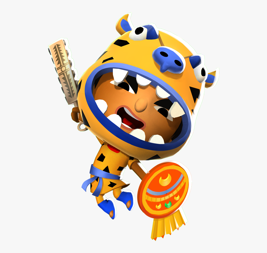 Aztec Jaguar - Zuma And Cham World Of Warriors, Transparent Clipart