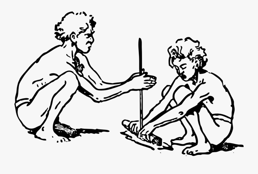 Clipartist - Net - Stone Age Clipart Black And White, Transparent Clipart