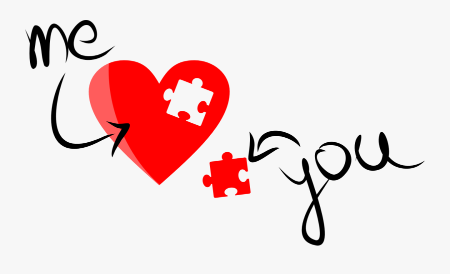 Heart Puzzle Png Image - Love You So Much More, Transparent Clipart