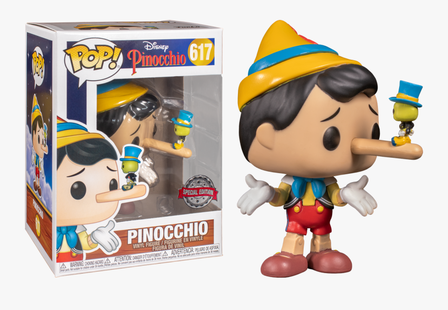 Pinocchio Funko Pop, Transparent Clipart