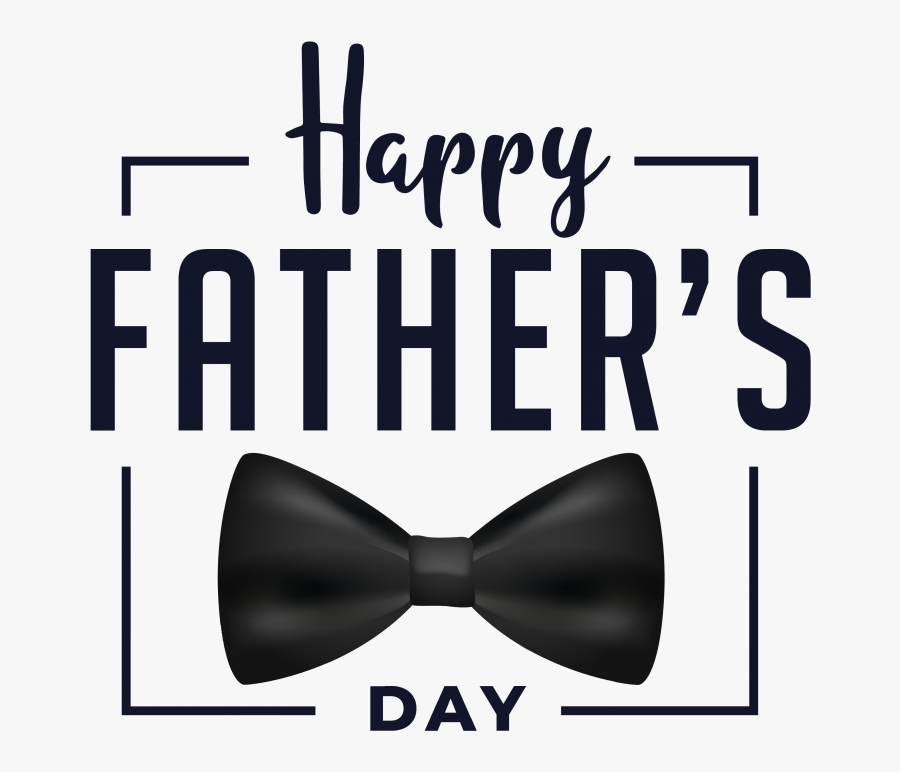 Transparent Fathers Day Tie Clipart - Bow Tie, Transparent Clipart