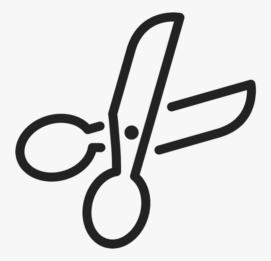 Scissor Icon, Transparent Clipart