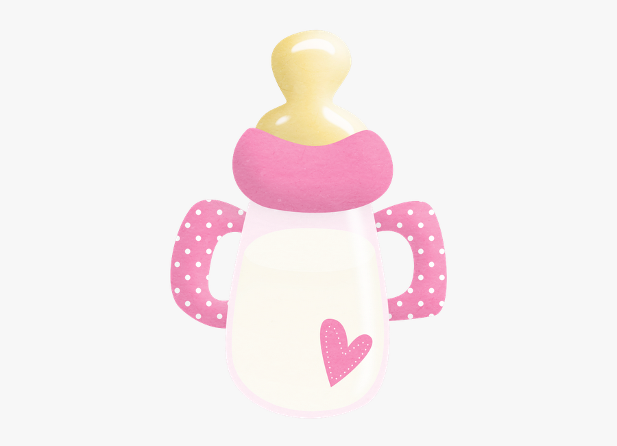Pink Baby Bottle Png, Transparent Clipart