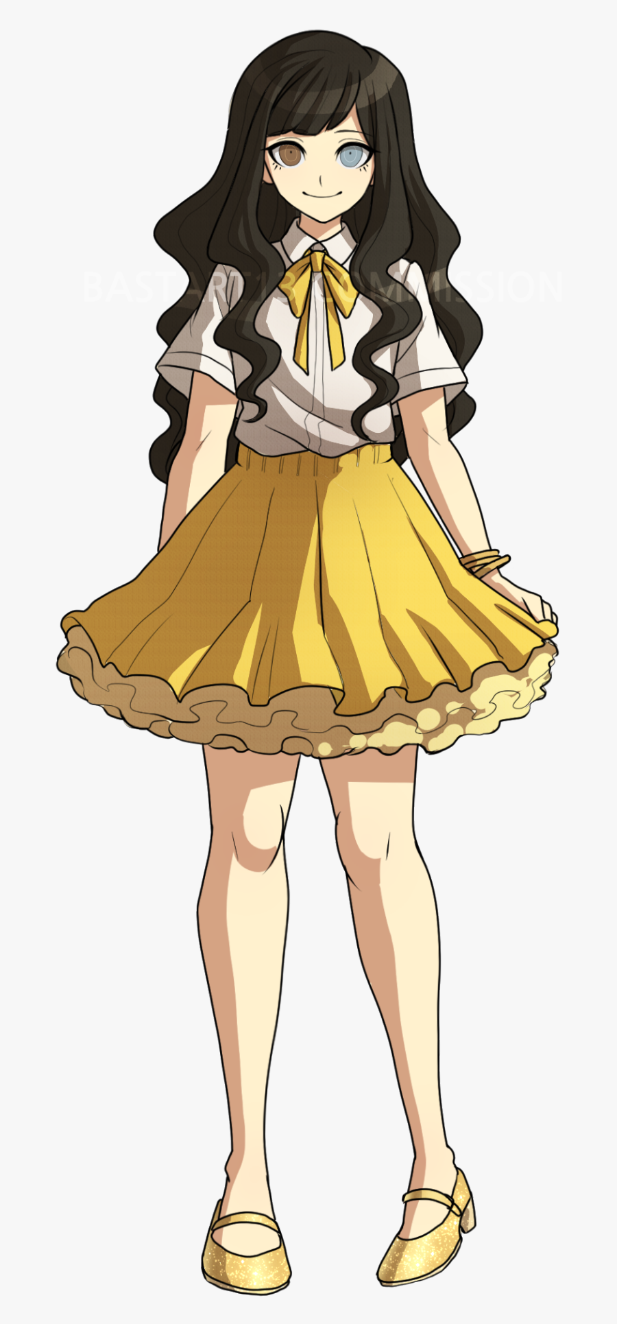Mikan Full Body Sprites, Transparent Clipart