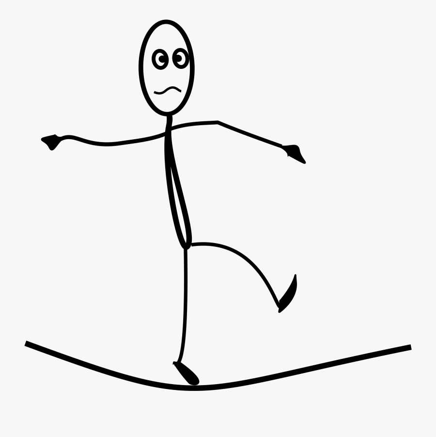 Tightrope Walker Clipart, Transparent Clipart