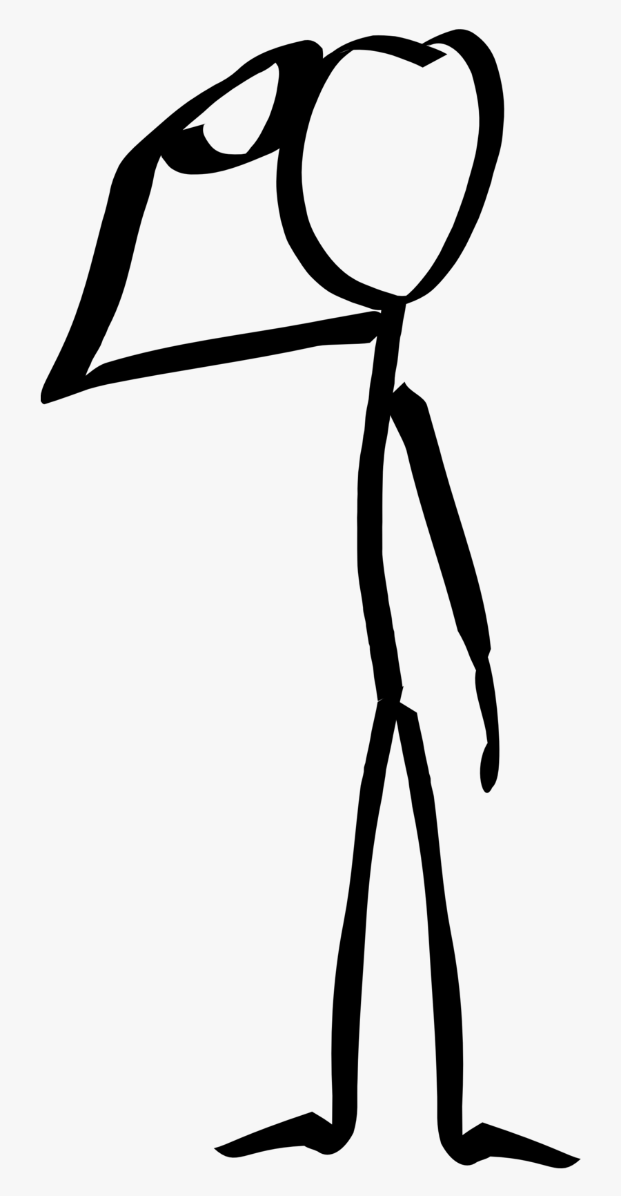 Stick Man Png, Transparent Clipart