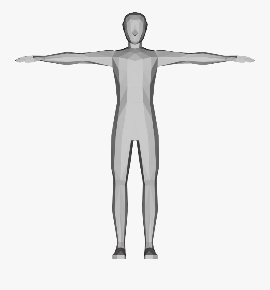 Human Clipart Kind Person - Male Body Clip Art, Transparent Clipart