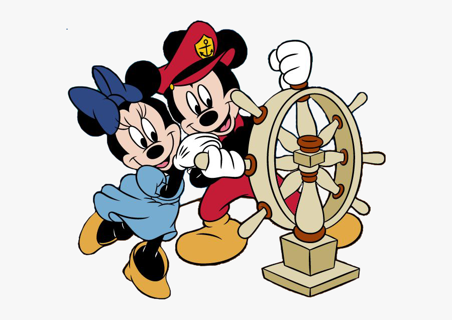 Mickey Clipart Overalls - Mickey Mouse Cartoon Captan, Transparent Clipart