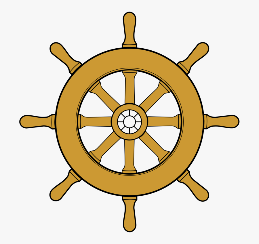 Captains Cliparts - Ship Steering Wheel Clipart , Free Transparent