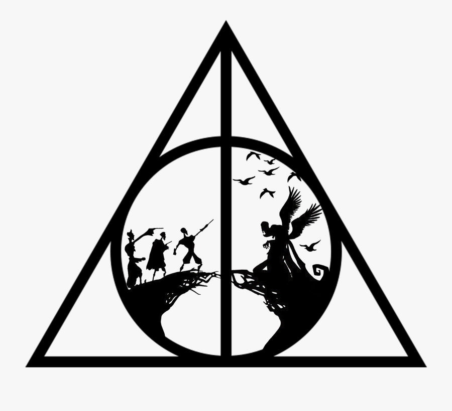 Deathly Hallows Symbol Harry Potter , Free Transparent Clipart - ClipartKey