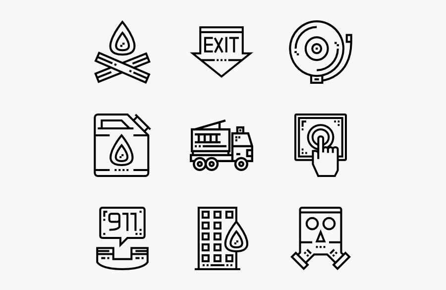 Bed And Breakfast Icons, Transparent Clipart