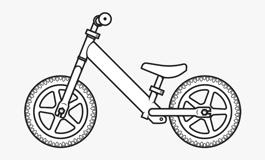 The Strider Balance Bike Inspires Kids To Ride Strider - Strider Bike Coloring Page, Transparent Clipart