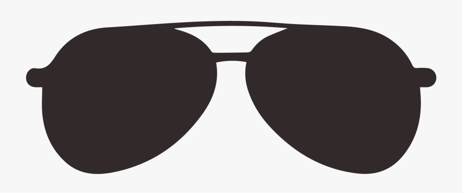 Aviator Sunglasses Vector, Transparent Clipart