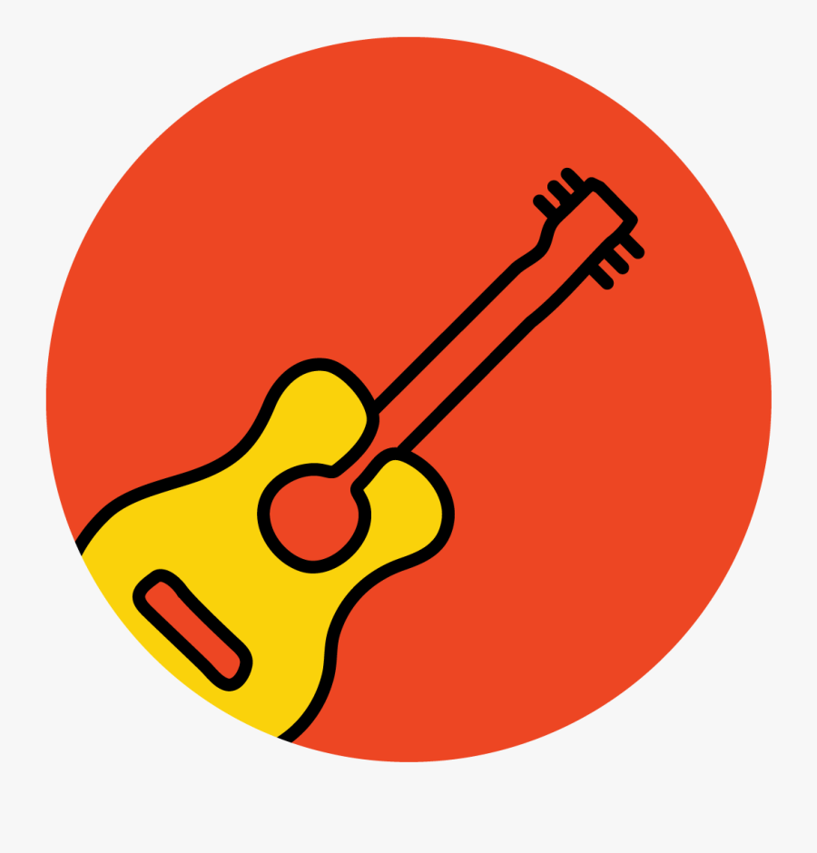 Guitar Icon Clipart , Png Download, Transparent Clipart