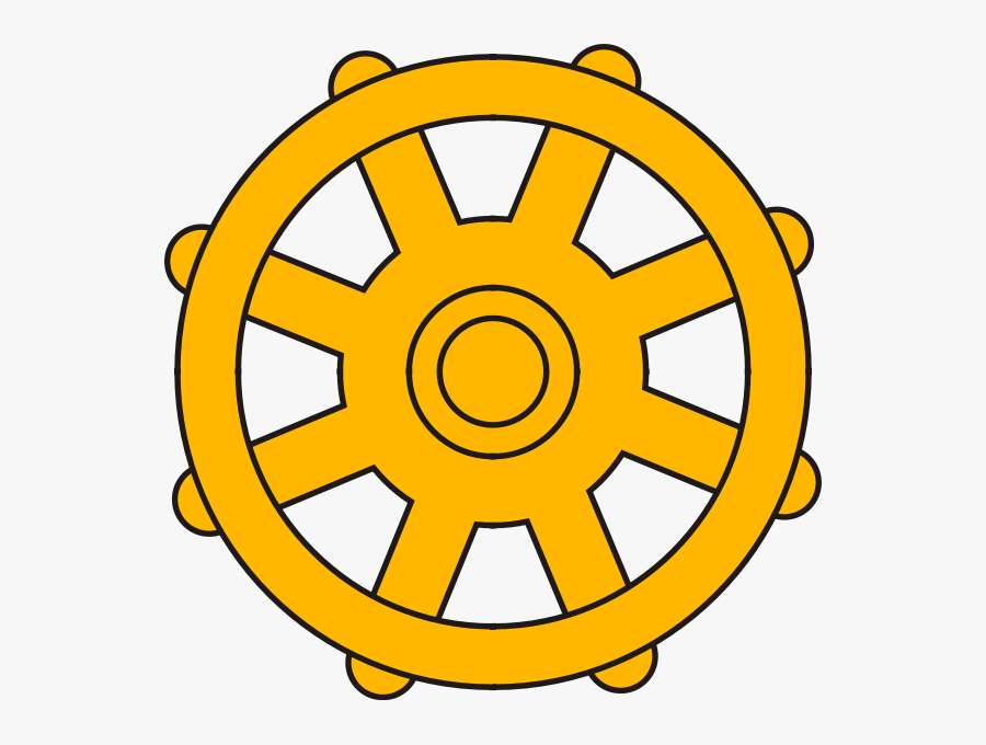 Steering Wheel - Diamond From The Top, Transparent Clipart