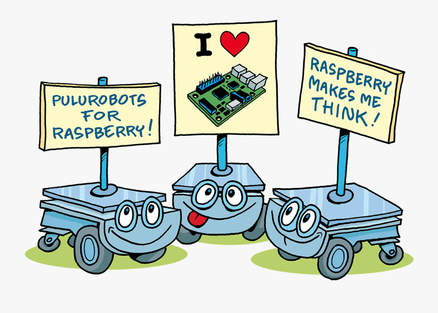 Raspberry Pie Clipart - Raspberry Pi Maps Navigation Robot, Transparent Clipart