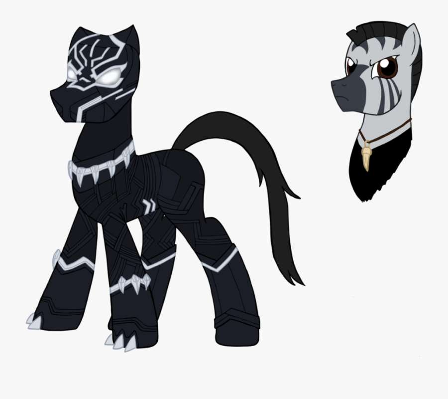 Camouflage Drawing Black Panther Huge Freebie Download - Black Panther Pony, Transparent Clipart
