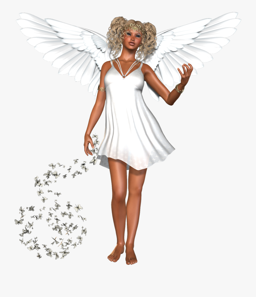 Angel Cloud Clipart - Fairy, Transparent Clipart