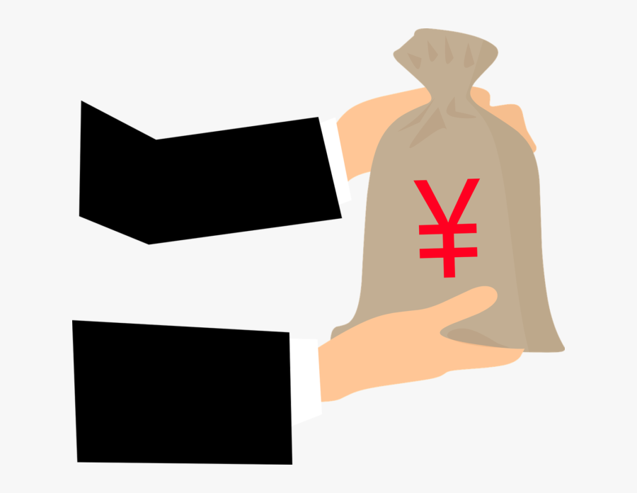 Someone Paying Money, Transparent Clipart