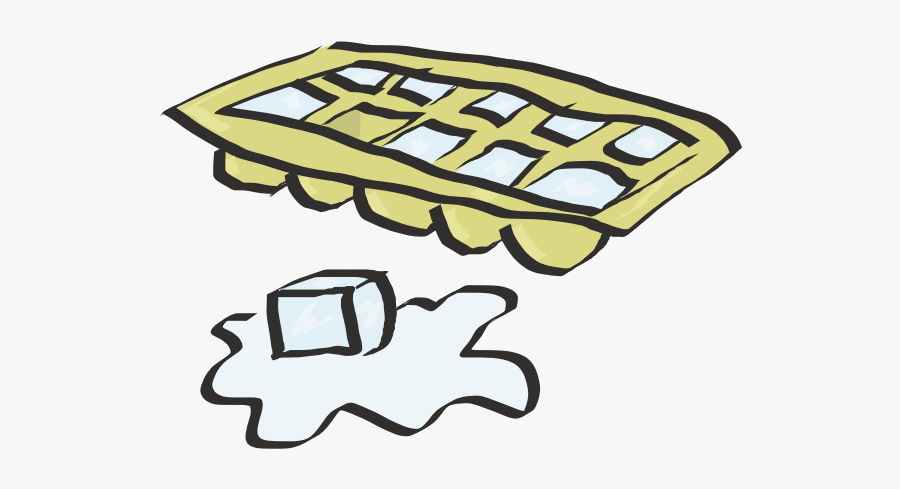 Ice Cube Tray - Ice Cube Tray Clip Art, Transparent Clipart