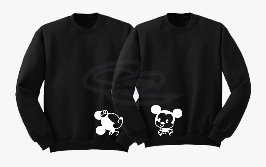 Hers His Little Mickey Minnie Kiss - Lafayette Hamilton Sweater, Transparent Clipart