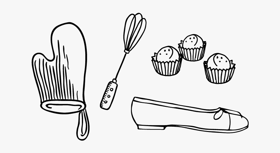 Sweet Treats Illustration - Sketch, Transparent Clipart