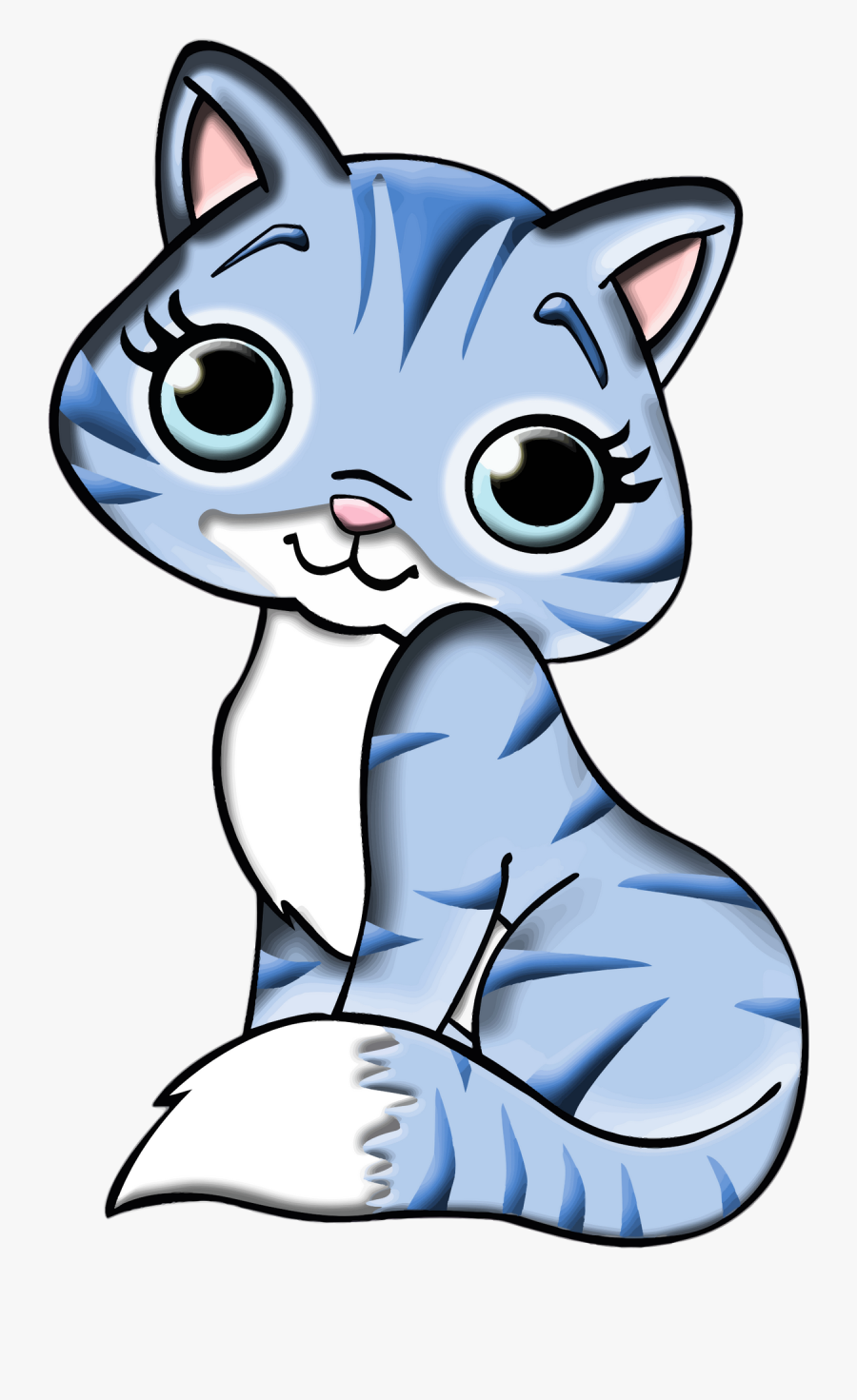 Cat - Cute Cat Clipart, Transparent Clipart