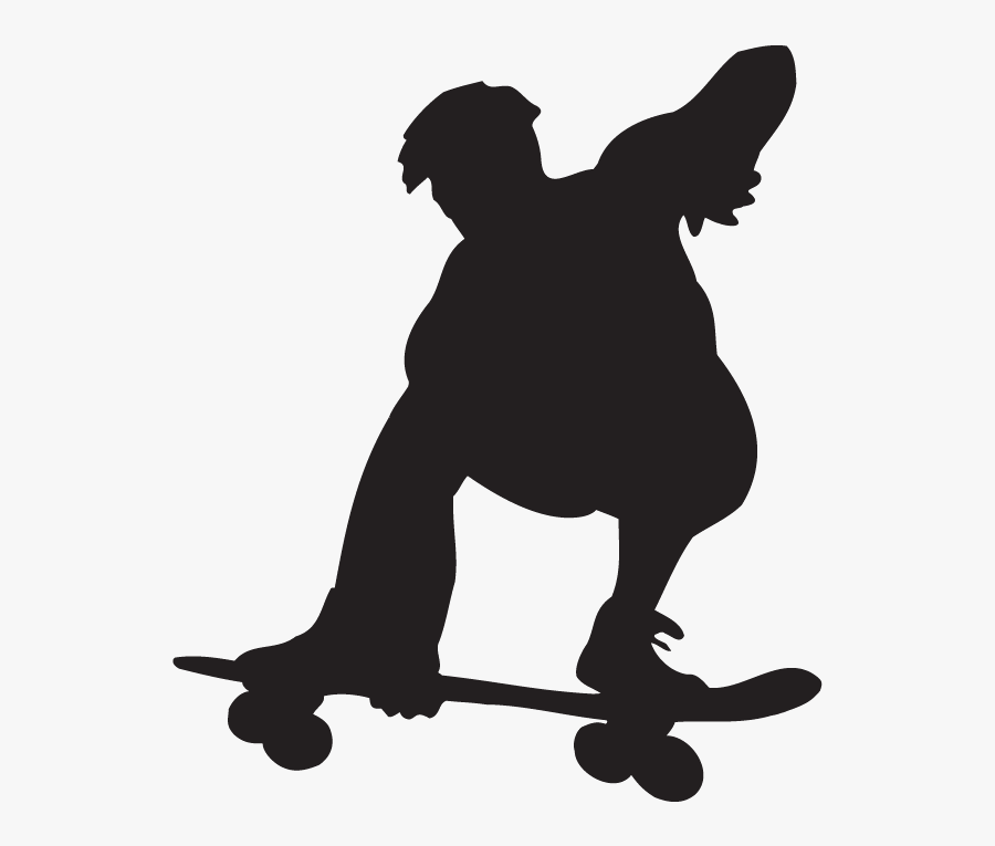 Silhouette Radical Sports Png, Transparent Clipart